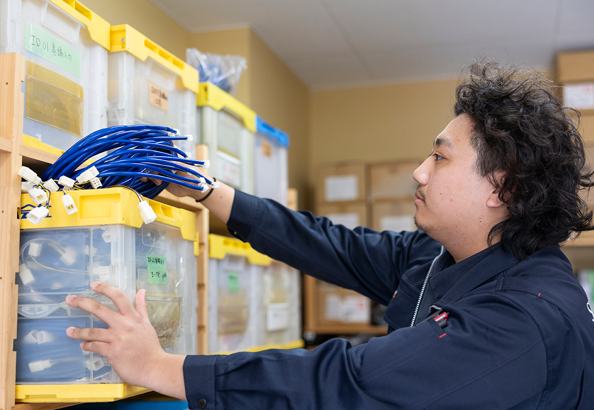 年齢や役職にとらわれず、誰とでも気軽に話せるフラットな社風